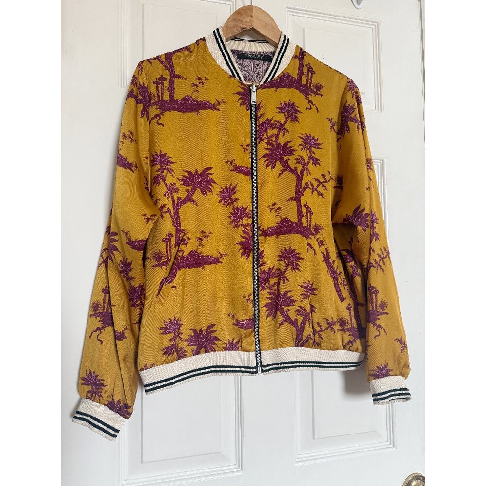 50% OFF SALE - SCOTCH & SODA Mustard reversible Jacket - S